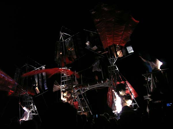 przedstawienie plenerowe Arka