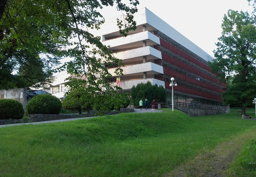 Budynek sanatorium Jubilat w Lądku