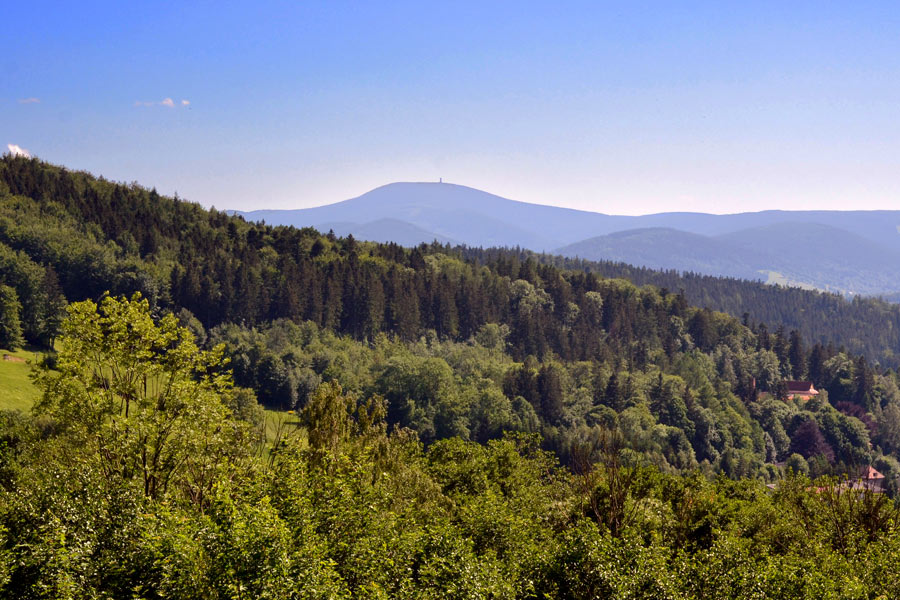 widok na Sudety