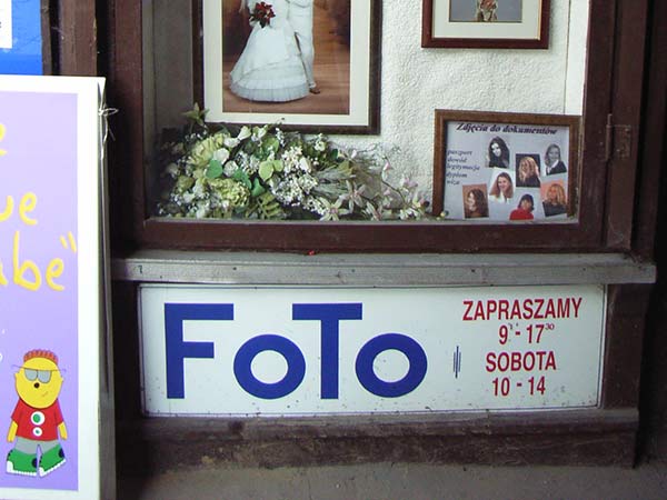  grafika liternicza u fotografa 