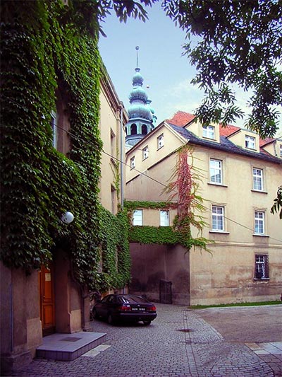 Nysa gotycki kościół