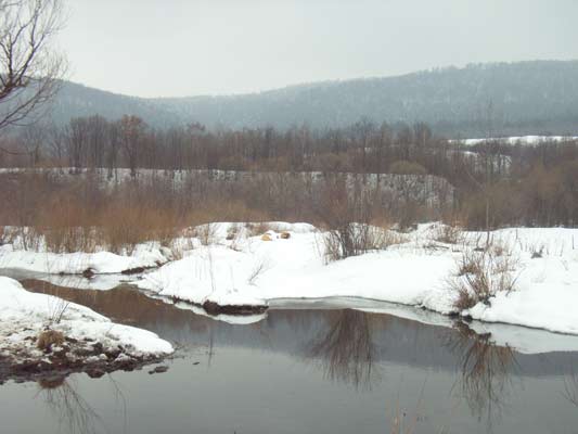 Beskid Niski i rzeka Wisłoka