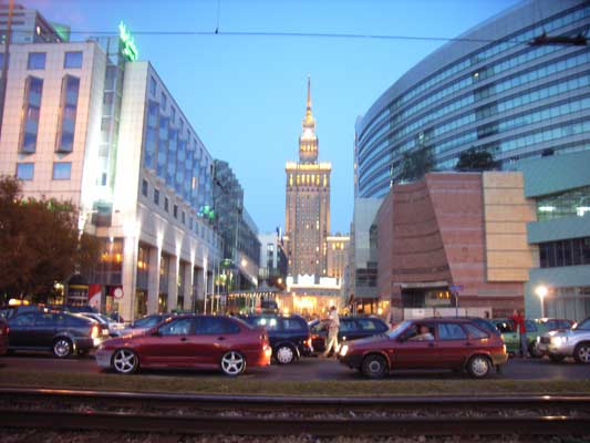 Mijamy Pałac Kultury