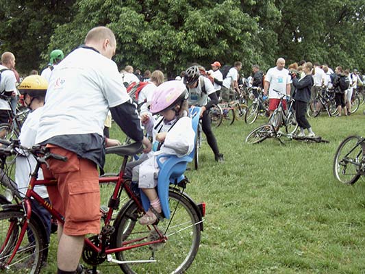 rowerzyści mali